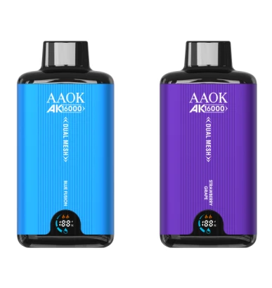 Aaok 16000 puff bir martali ishlatiladigan vape